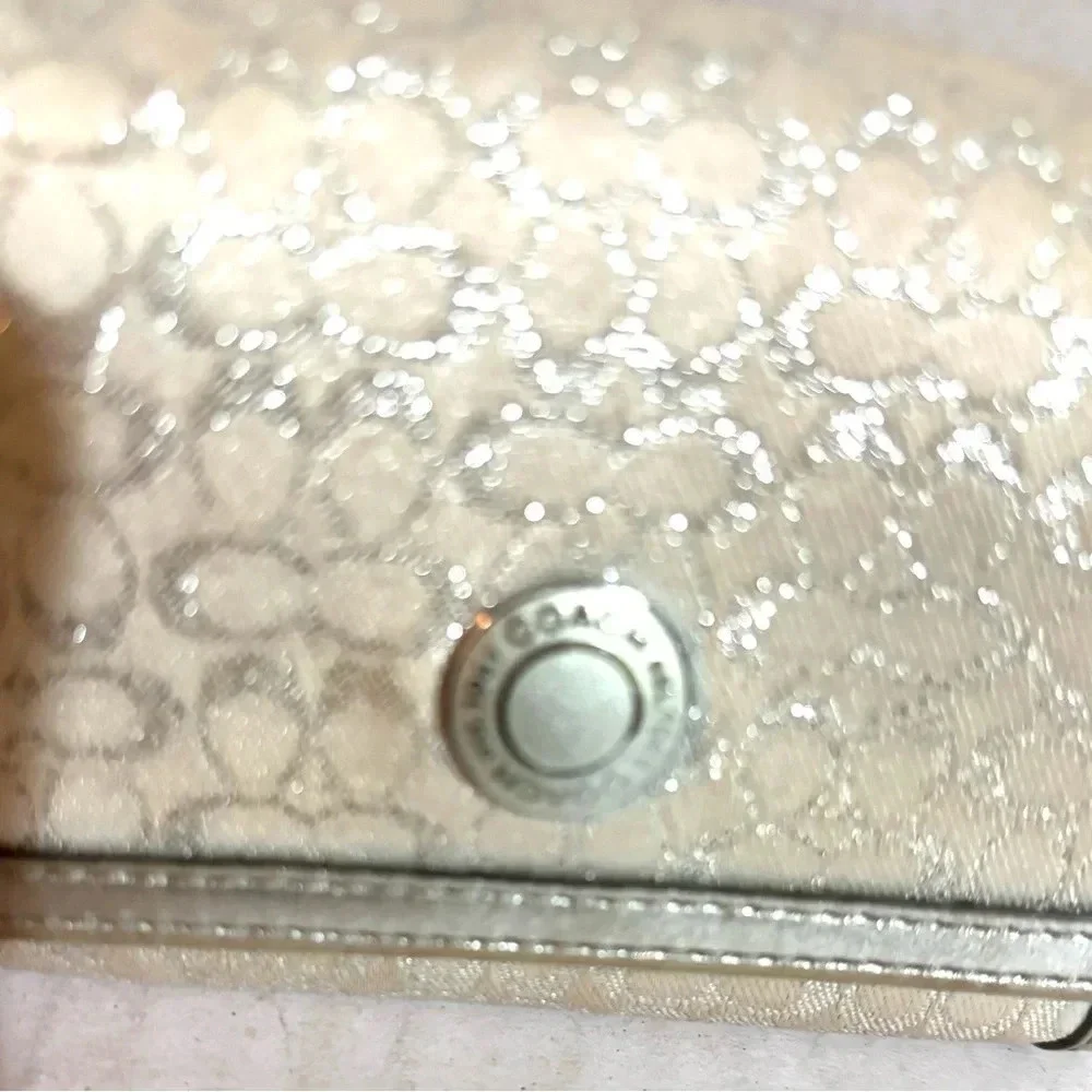Coach CC signature print  canvas wallet